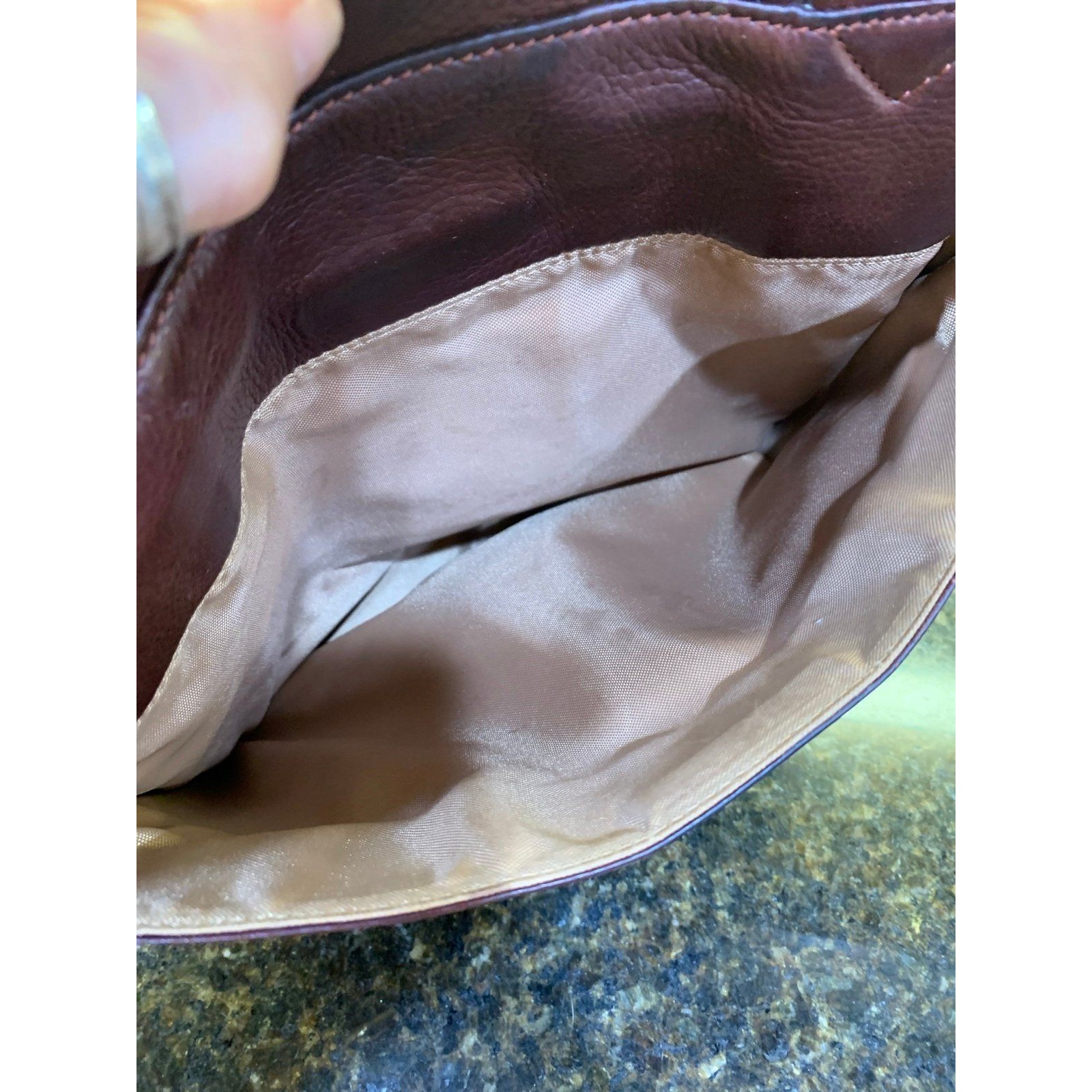 Vintage Leather Osgoode Marley Messenger Bag Guc — image 8 of 8